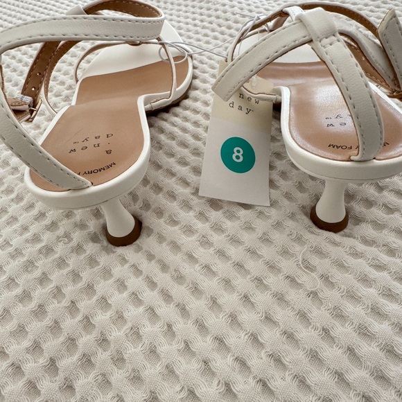 a new day White Strappy Heels - Picture 5 of 9